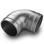 Parker RA02 L8 00 6" (168mm) 90° Elbow