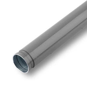 Gray 8" (220mm) pipe, 20 feet long
